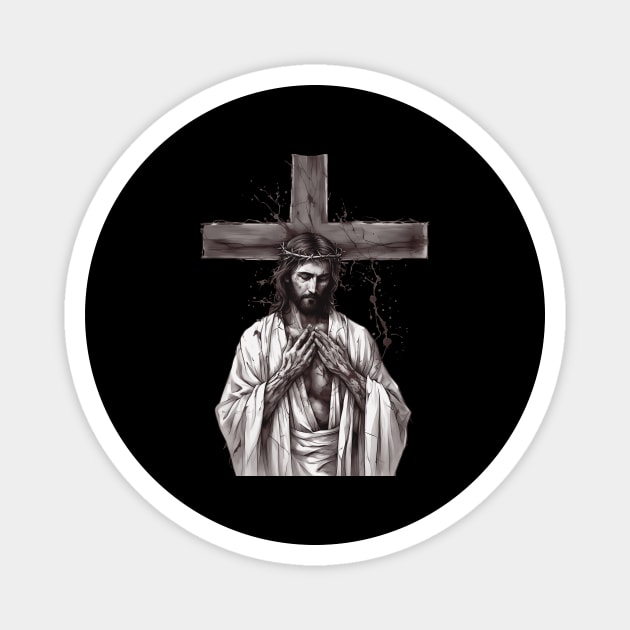 Jesus Teach Us Love Magnet by animegirlnft